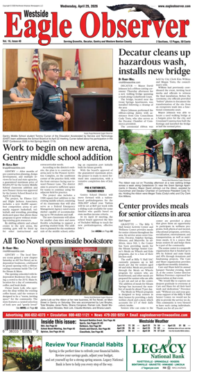 Cover of Westside Eagle-Observer