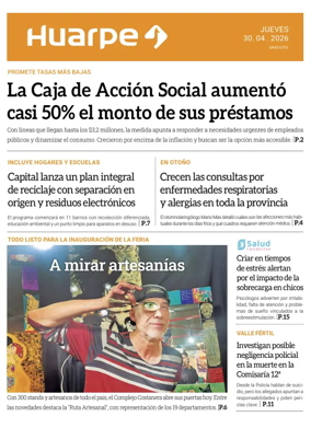 Cover of Diario Huarpe