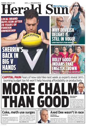 Cover of Herald Sun
