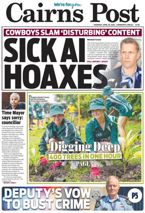 Cover of The Cairns Post