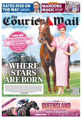 Cover of The Courier-Mail