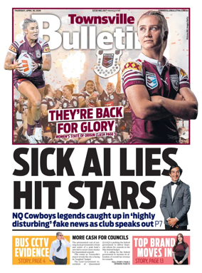 Cover of Townsville Bulletin