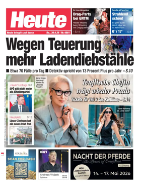 Cover of Heute - Oberosterreich Ausgabe