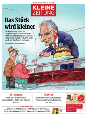 Cover of Kleine Zeitung Kaernten