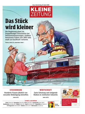 Cover of Kleine Zeitung Steiermark
