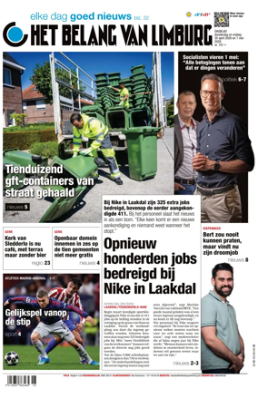 Cover of Het Belang van Limburg