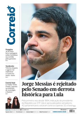 Cover of Correio da Bahia