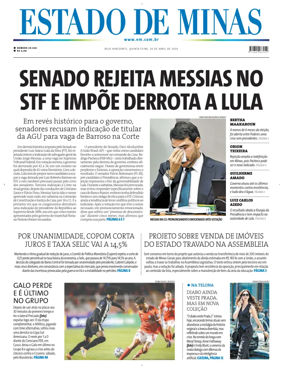 Cover of Estado de Minas (Brazil)