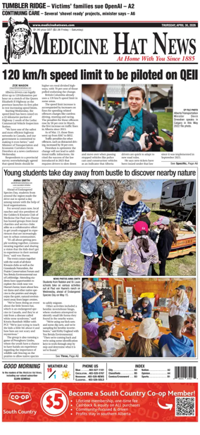 Cover of Medicine Hat News