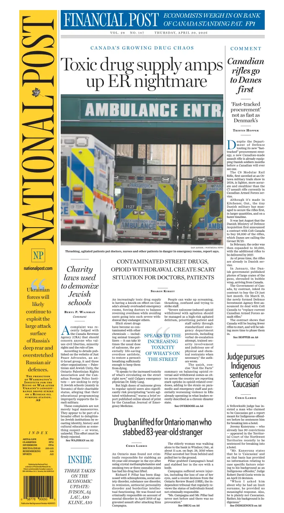 Cover of National Post - (National Edition)