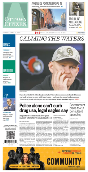 Cover of Ottawa Citizen