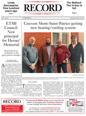 Cover of Sherbrooke Record