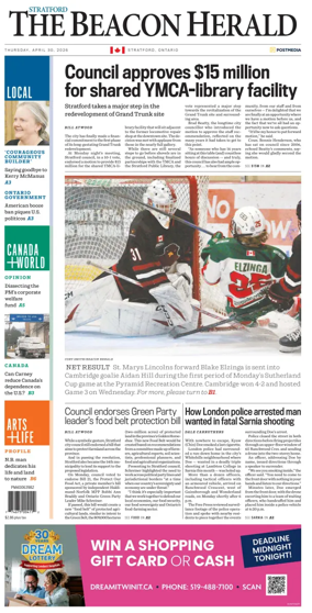 Cover of The Beacon Herald