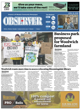 Cover of The Woolwich Observer