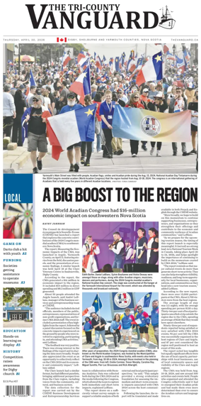 Cover of Tri-County Vanguard