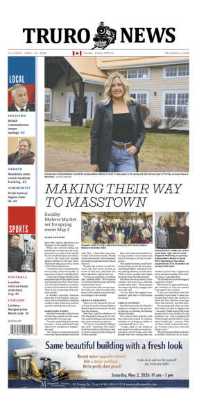Cover of Truro News