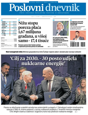 Cover of Poslovni Dnevnik