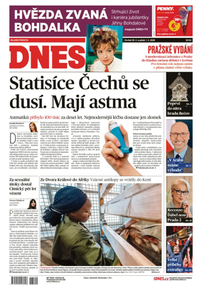 Cover of Dnes Prague Edition