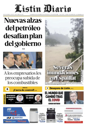 Cover of Listin Diario