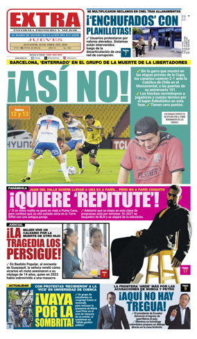 Cover of Diario Extra