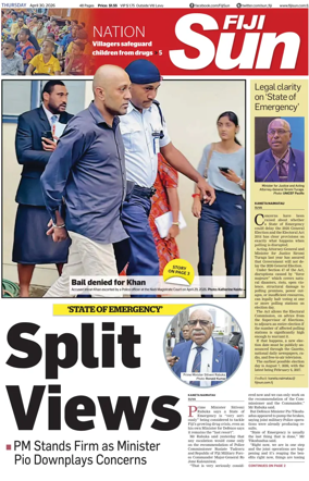 Cover of Fiji Sun