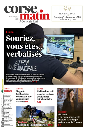 Cover of Corse Matin
