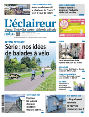 Cover of L'Eclaireur (Vimeu Trois villes soeurs Vallee de la Bresle)