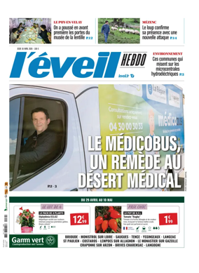 Cover of L'Eveil Hebdo