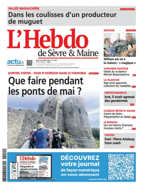 Cover of L'Hebdo de Sevre et Maine