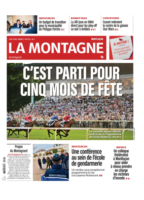 Cover of La Montagne (Montlucon)