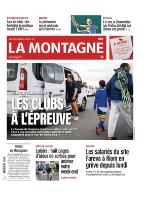Cover of La Montagne (Riom)