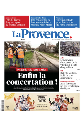 Cover of La Provence Arles