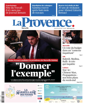 Cover of La Provence Marseille