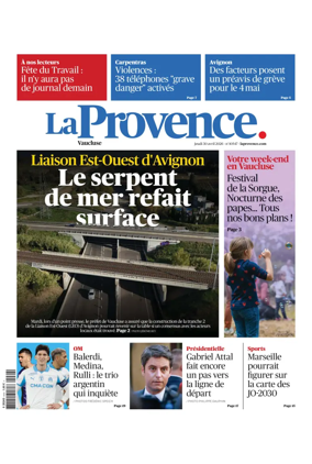 Cover of La Provences Vaucluse