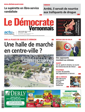 Cover of Le Democrate Vernonnais