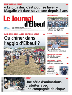 Cover of Le Journal d'Elbeuf