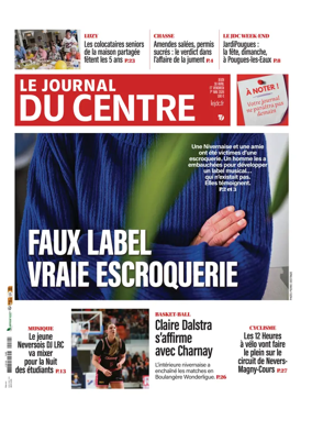 Cover of Le Journal du Centre