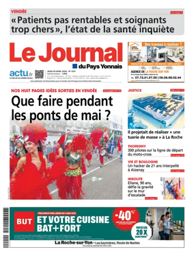 Cover of Le Journal du Pays Yonnais