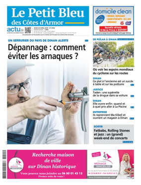 Cover of Le Petit Bleu
