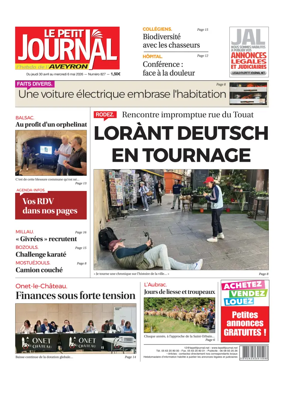 Cover of Le Petit Journal - L'hebdo local de l'Aveyron