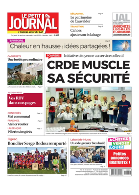 Cover of Le Petit Journal - L'hebdo local du Lot