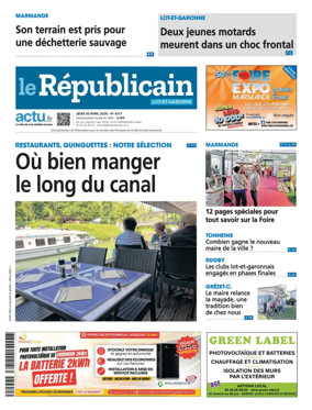 Cover of Le Republicain (Lot-et-Garonne)