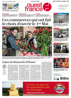 Cover of Ouest France (Caen - Bayeux - Falaise - Vire)