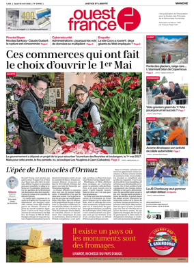 Cover of Ouest France (Manche)