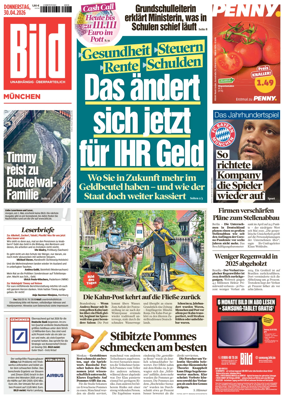 Cover of BILD Munchen