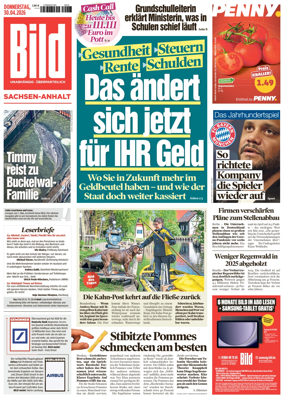 Cover of BILD Sachsen-Anhalt
