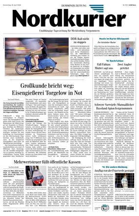 Cover of Demminer Zeitung