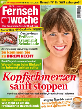 Cover of Fernsehwoche