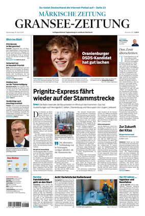 Cover of Gransee-Zeitung