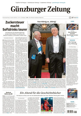 Cover of Guenzburger Zeitung